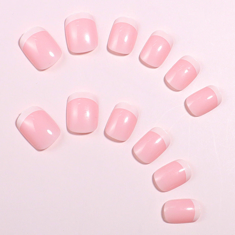 Premium French Tip Press-On Nails Stornfield