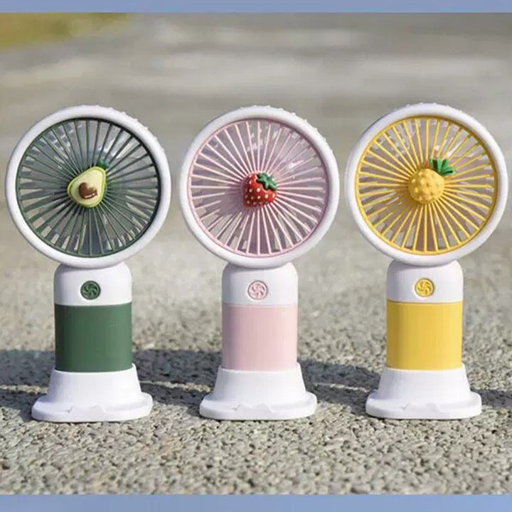 Ladies portable mini hand fan with dual USB charging function Stornfield