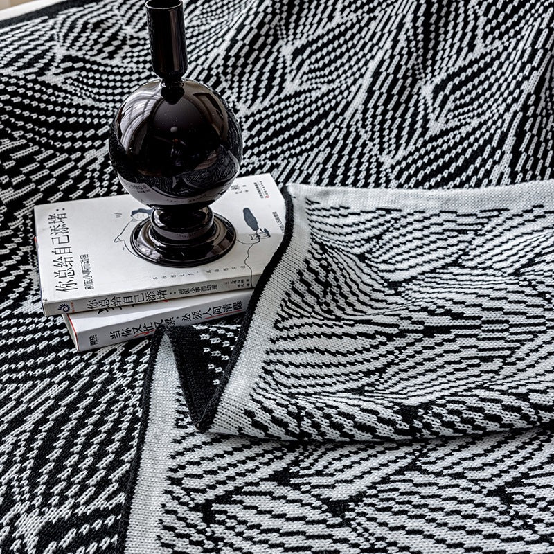 Decorative Knit Throw Blanket