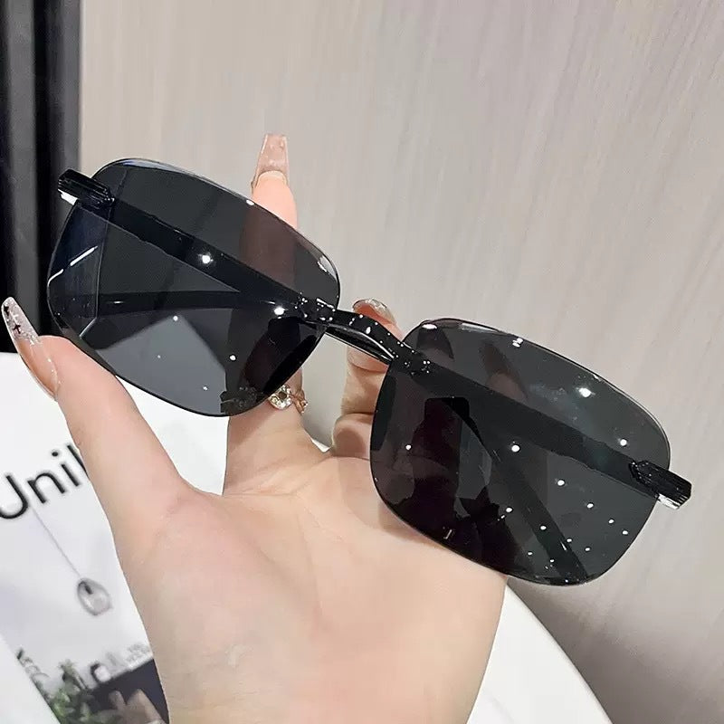 Modern Oversized Rectangle Sunglasses Stornfield