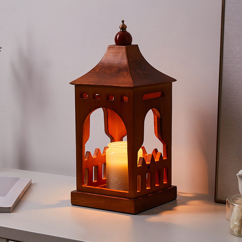 Artistic Wooden Lantern
