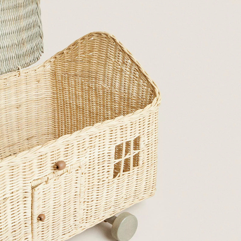 Handcrafted storage basket in house design Stornfield