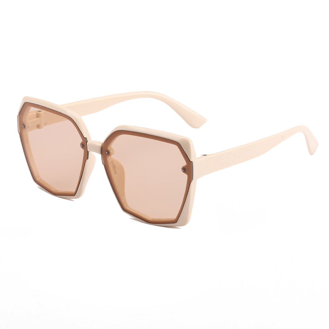 Women's fashionable sunglasses with eye-catching polygon frame Stornfield