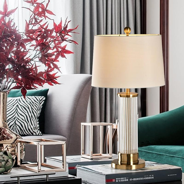Elegant Crystal Table Lamp