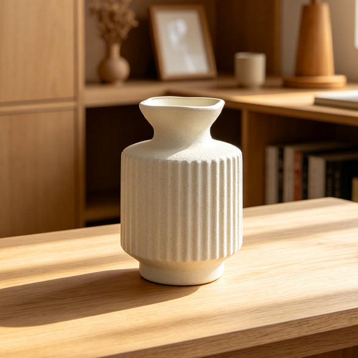 Stylish Textured Ceramic Flower Vase Stornfeild