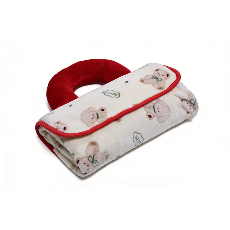 Women's Neck Support Pillow with Decorative Design Stornfield