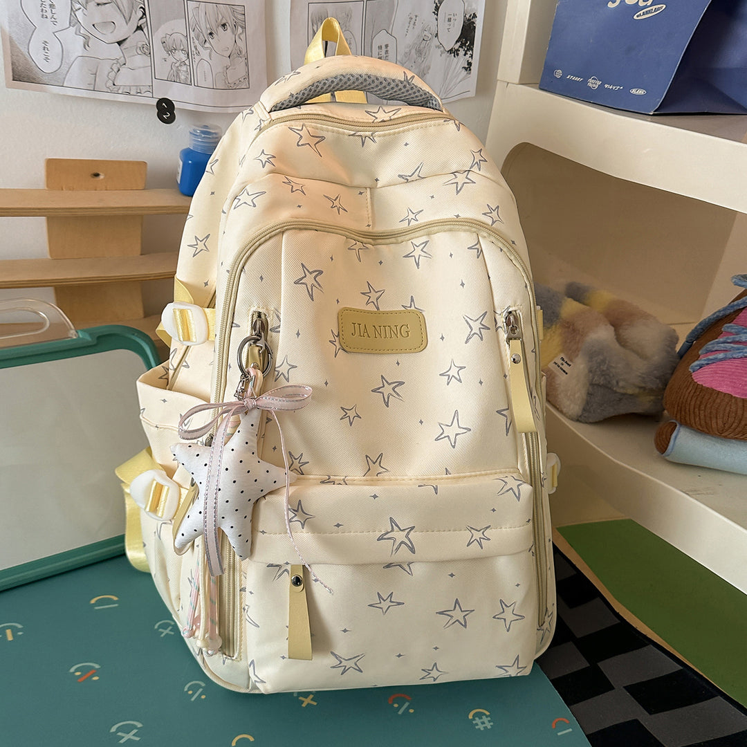 Multi-Functional Star-Embellished Backpack Stornfield 1791205930