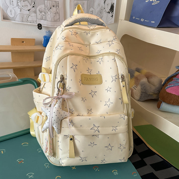 Multi-Functional Star-Embellished Backpack Stornfield 1791205930