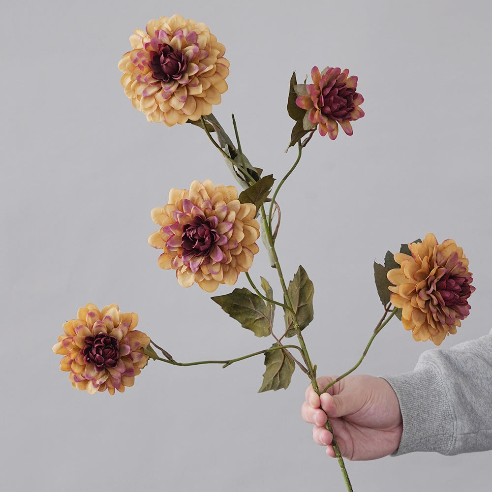 Faux Dahlia Stem