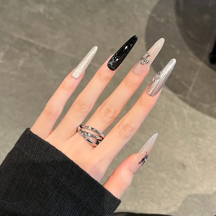 Glamorous 3D Nail Art Extensions Stornfield