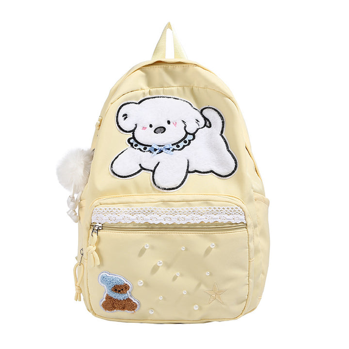 Cute Cartoon Character Print Backpack Stornfield