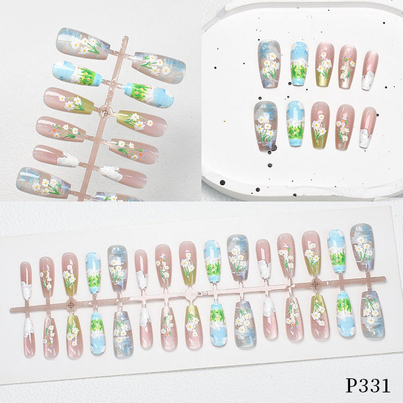 Floral Fantasy Press-On Nail Kit Stornfield