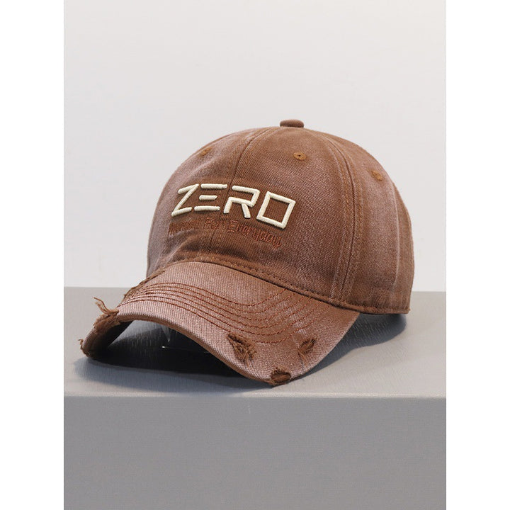 Men's Distressed Cotton Baseball Cap Stornfield 1784270076