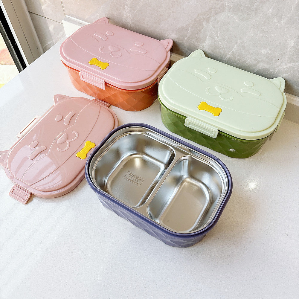 Playful Pet-Themed Food Storage Container