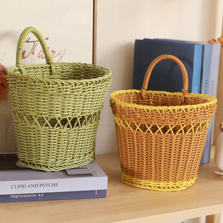 Hanging Woven Storage Basket Stornfield