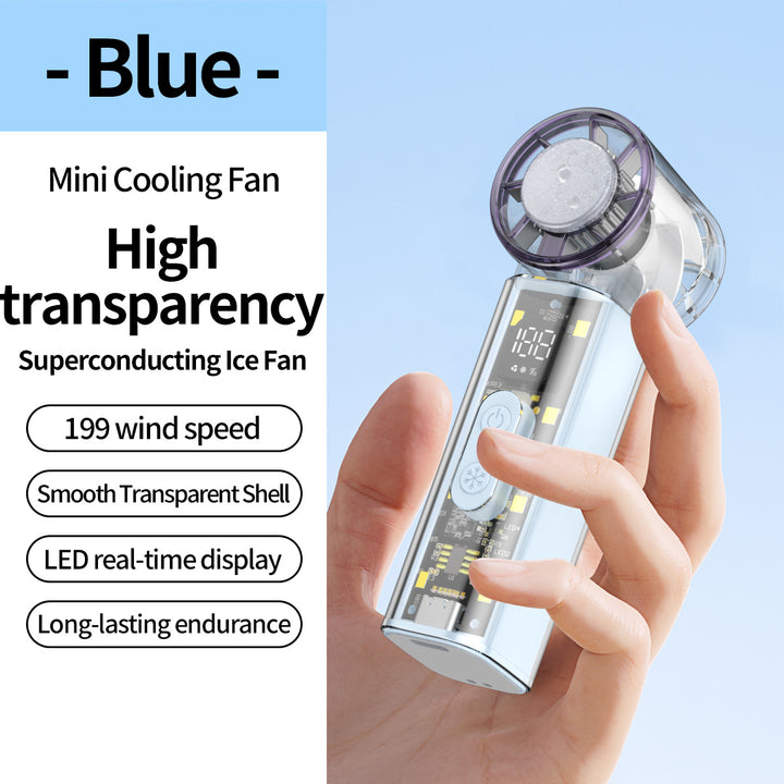 Unisex Pocket-Sized High-Speed Cooling Fan Stornfield