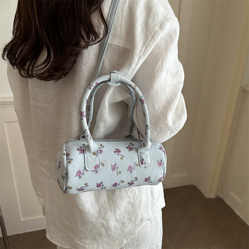 Floral Patterned Mini Tote