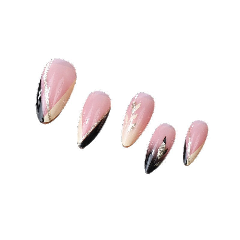 Elegant Stiletto Press-On Nail Tips Set Stornfield