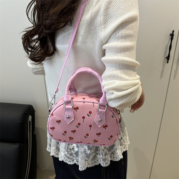 Playful Cherry Print Handbag Stornfield