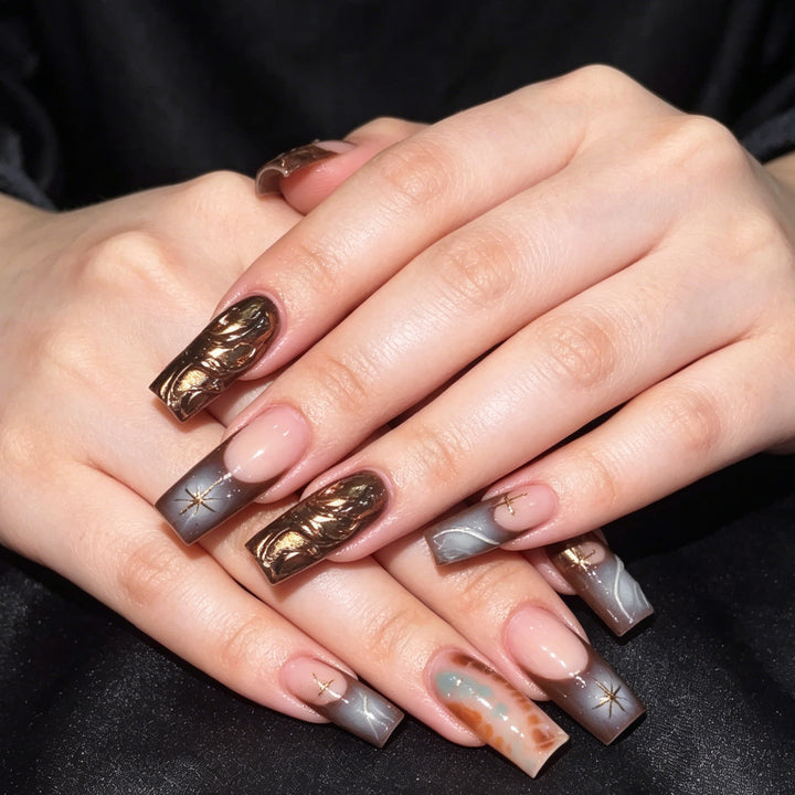 Elegant Acrylic Nail Art Enhancements Stornfield
