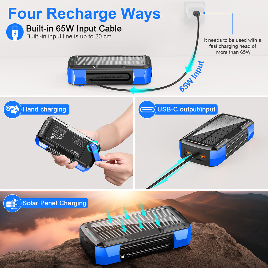 Portable Solar Power Bank By Stornfield