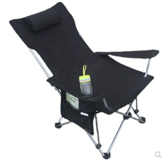 Ladies folding lounge chair with adjustable headrest Stornfield