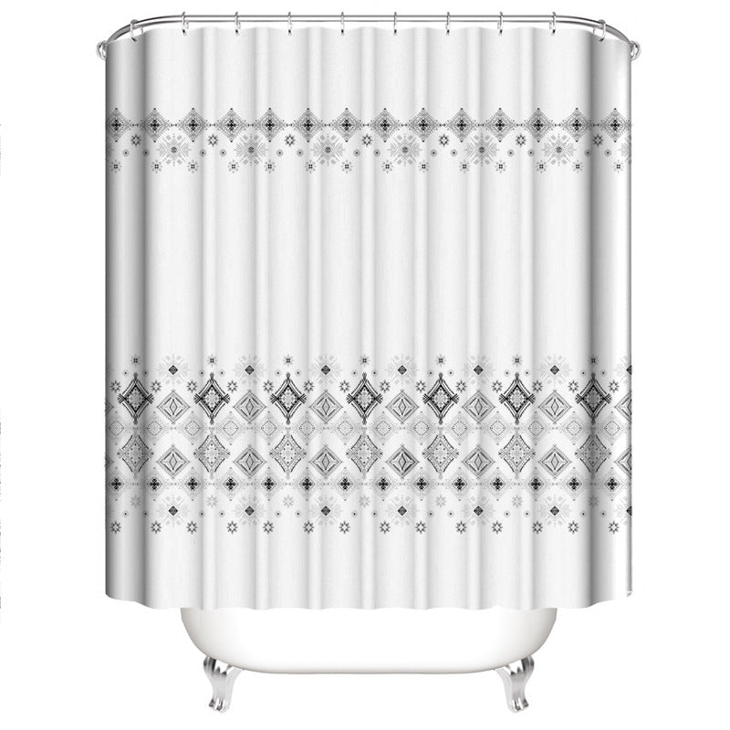 Chevron Pattern Bathroom Set Stornfield