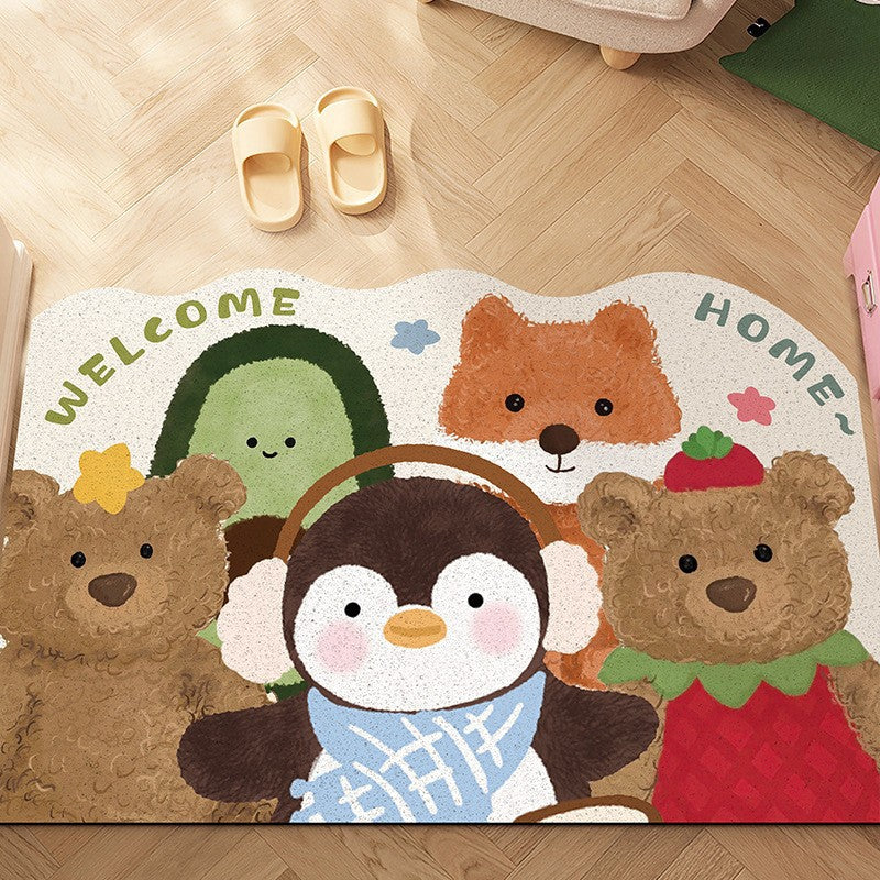 Cozy Cartoon Welcome Mat Stornfield