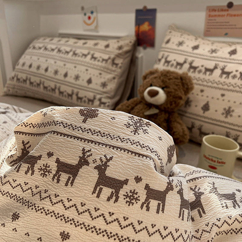 Bohemian Patterned Duvet Cover Set