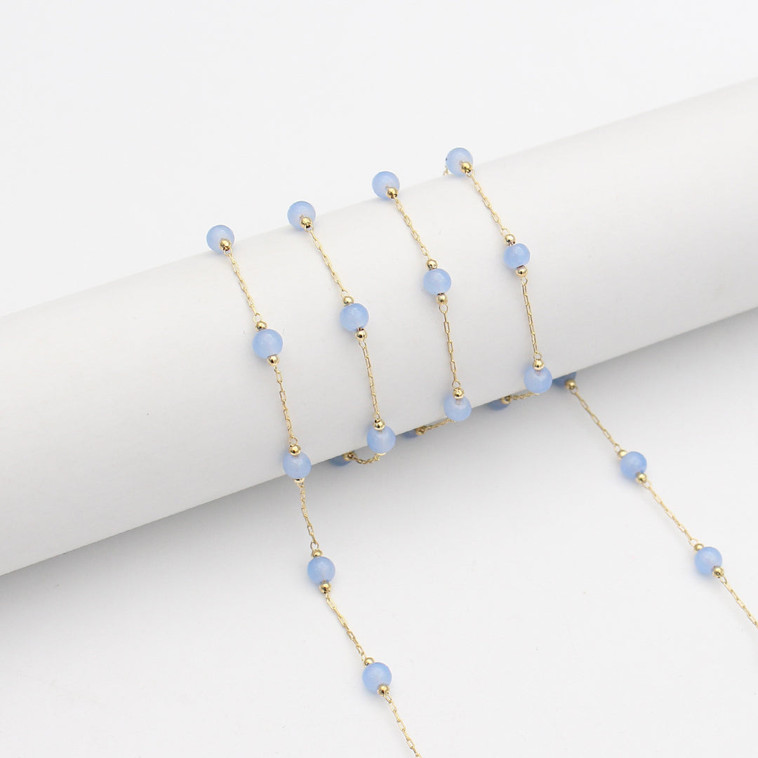 Elegant Beaded Eyewear Retainer Chain Stornfield