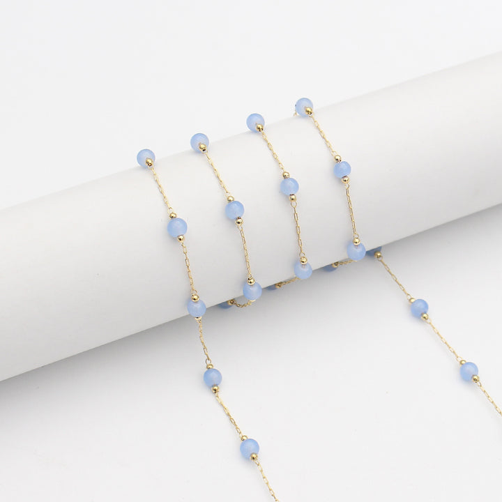 Elegant Beaded Eyewear Retainer Chain Stornfield