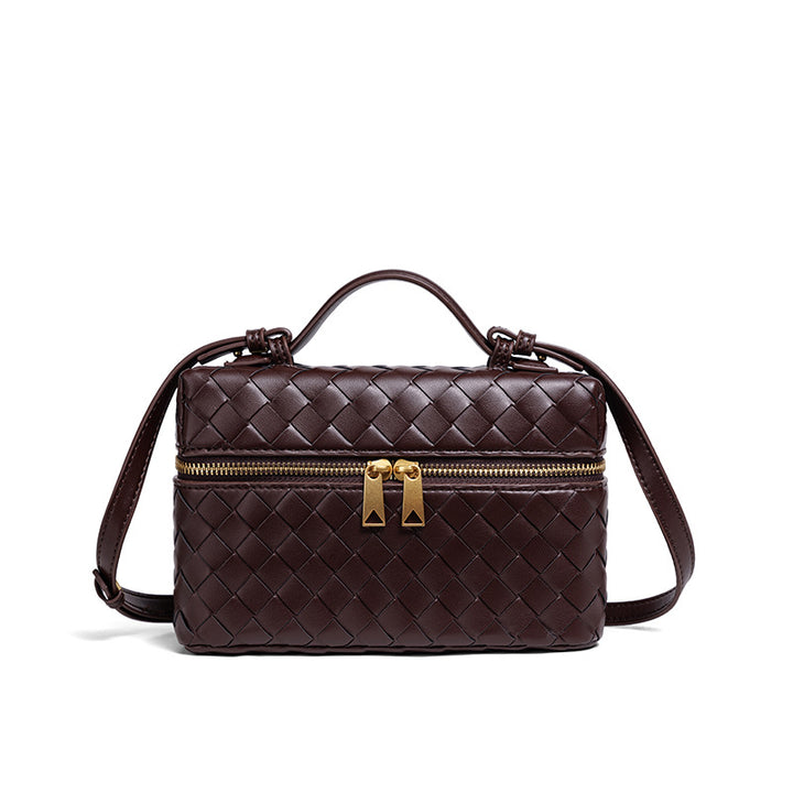 Structured Woven Satchel Bag Stornfield