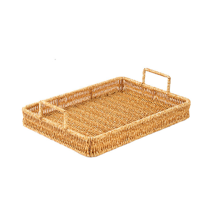 Handcrafted Woven Serving Tray Stornfield