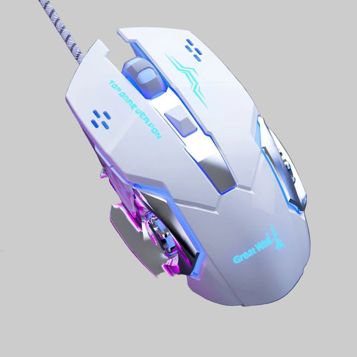 High-Precision Wired Gaming Mouse with Adjustable DPI Stornfield