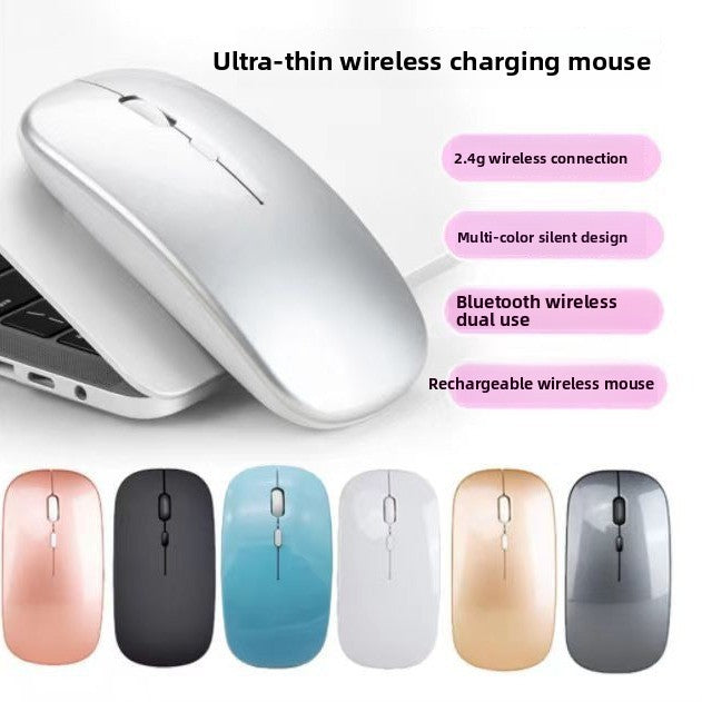 Elegant Wireless Computer Mouse with Ergonomic Design Stornfield