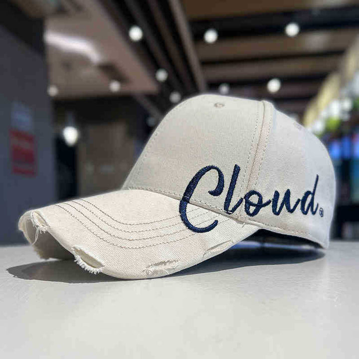 Women's Distressed Casual Cotton Baseball Cap Stornfield