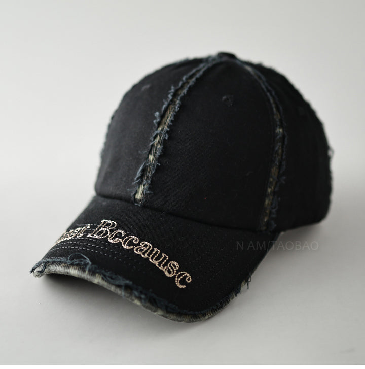 Men's Distressed Vintage-Inspired Baseball Cap Stornfield