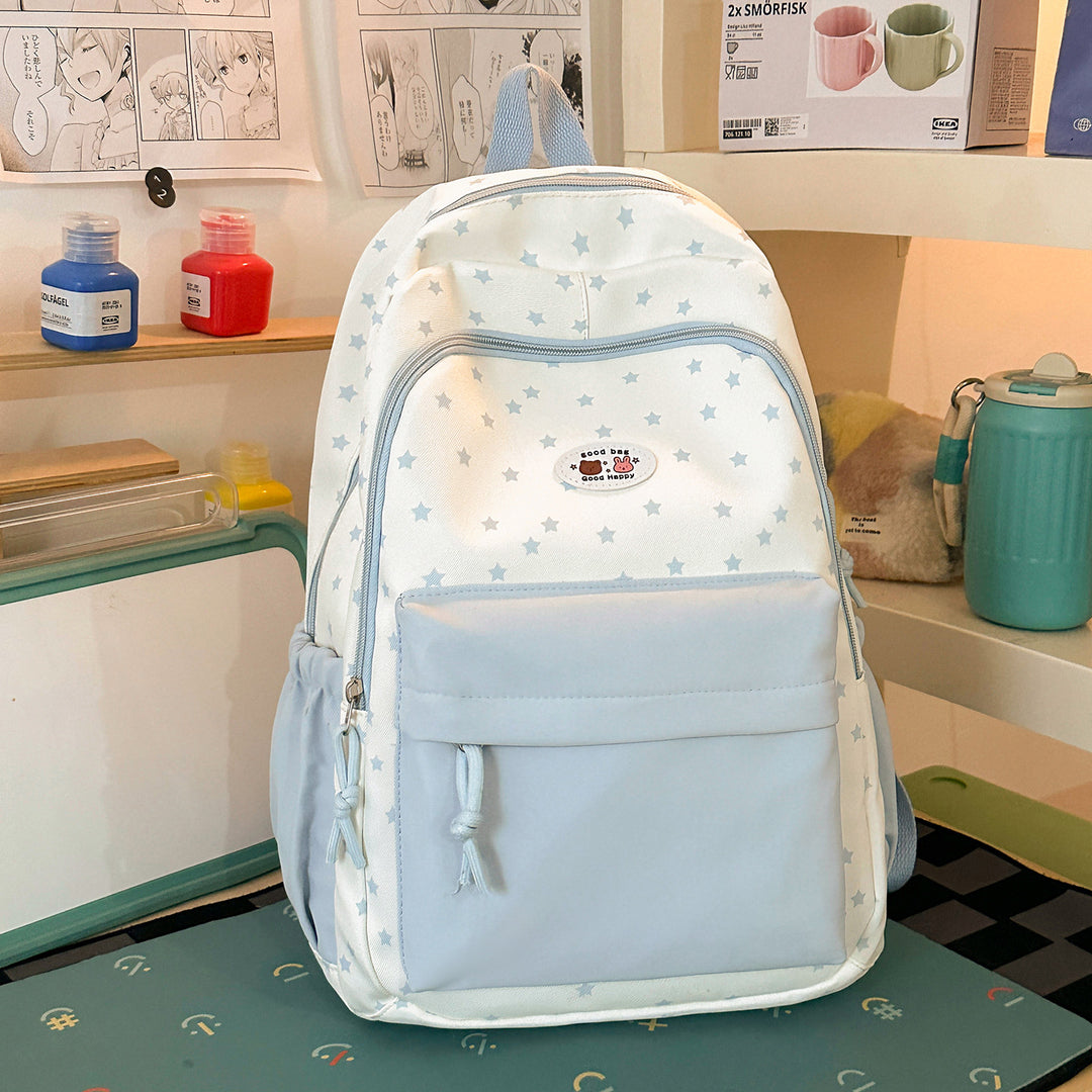 Star-Patterned Casual Backpack Stornfield 1791204314