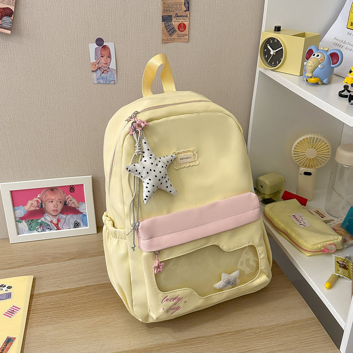 Fun Star-Embellished Backpack Stornfield