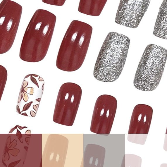 Artistic Floral Nail Design Stornfield