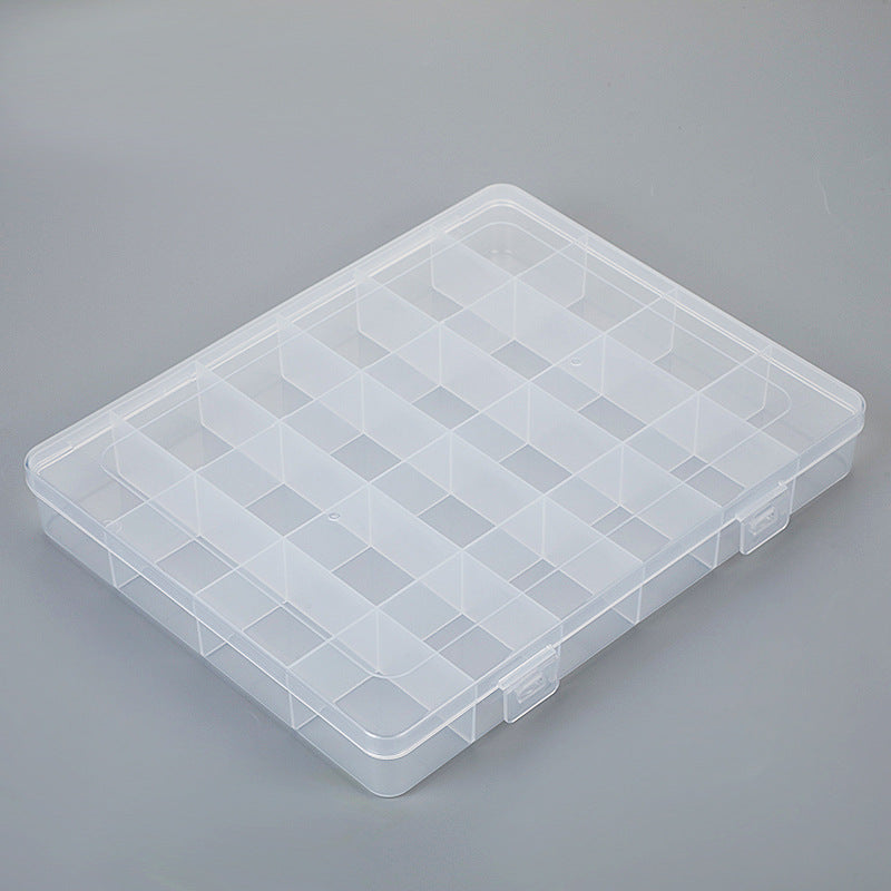 Multi-Divided Clear Craft Storage Organizer Stornfield