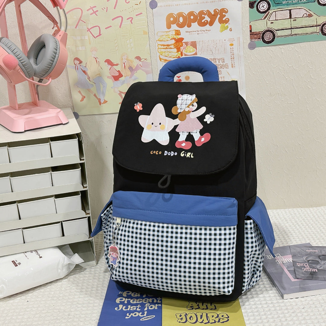 Fun Illustration School Backpack Stornfield