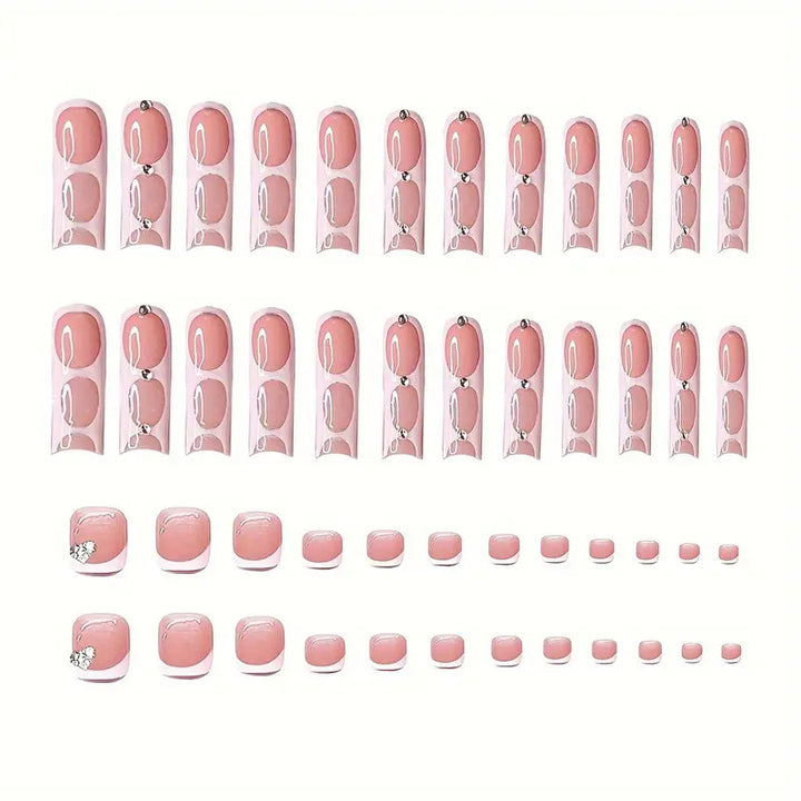 Decorative Press-On Nail Extensions Stornfield