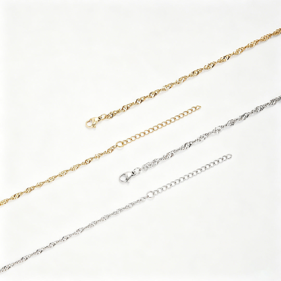 Textured Twisted Chain Bracelet Stornfield