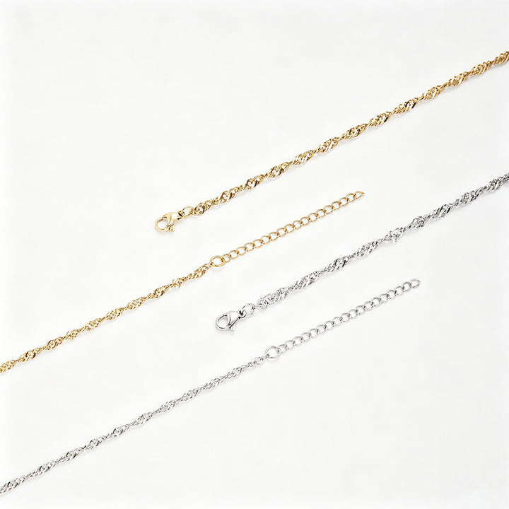 Textured Twisted Chain Bracelet Stornfield