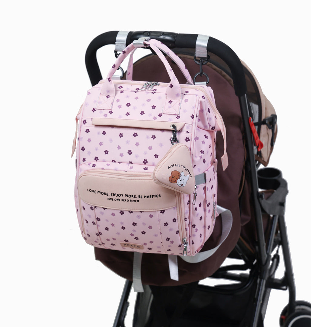 Stylish Floral Pattern School Backpack Stornfield
