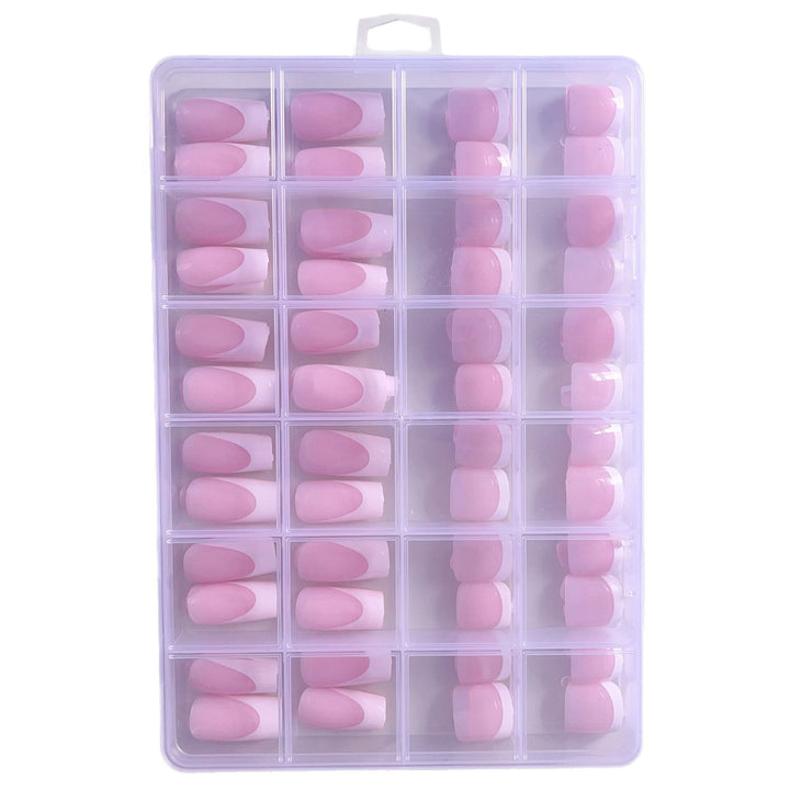 Artificial nail set with elegant gradient and high-gloss surface Stornfield
