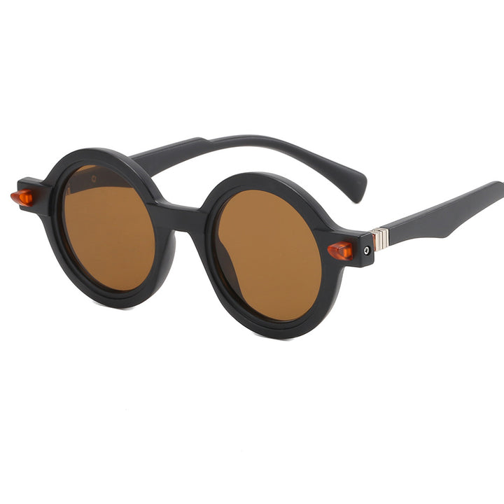 Women's fashionable round glasses with luxurious design Stornfield