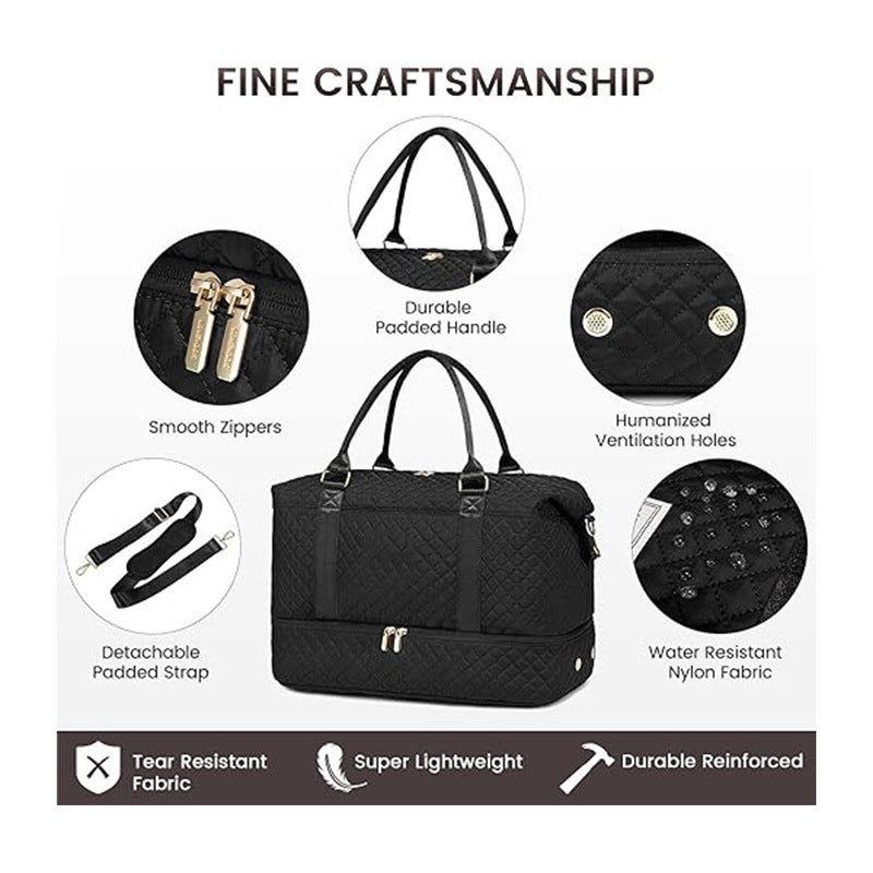 Versatile Quilted Weekend Bag Stornfield