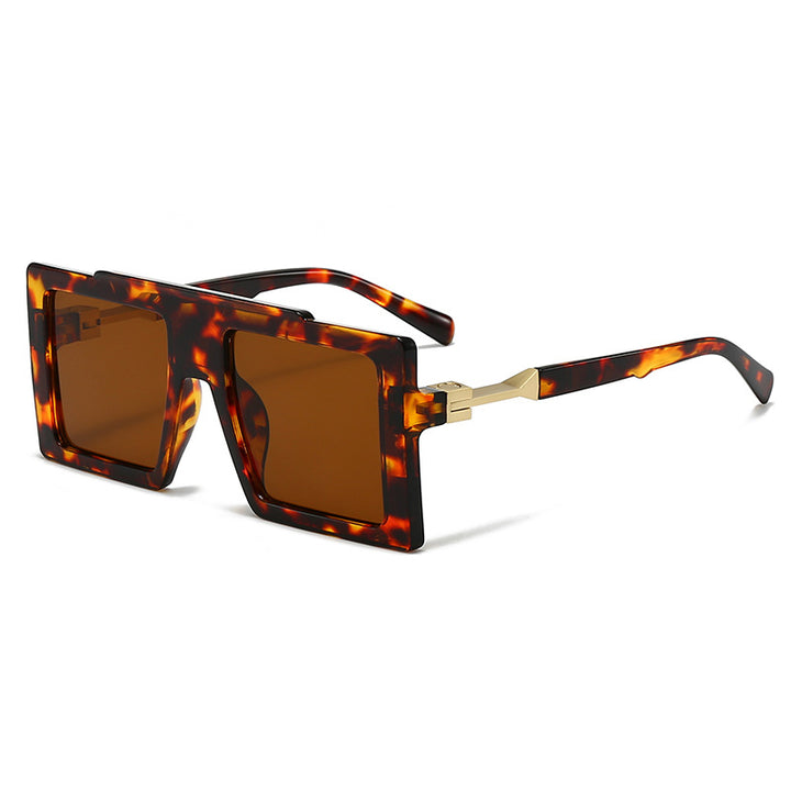 Ladies fashionable sunglasses with rectangular frame Stornfield